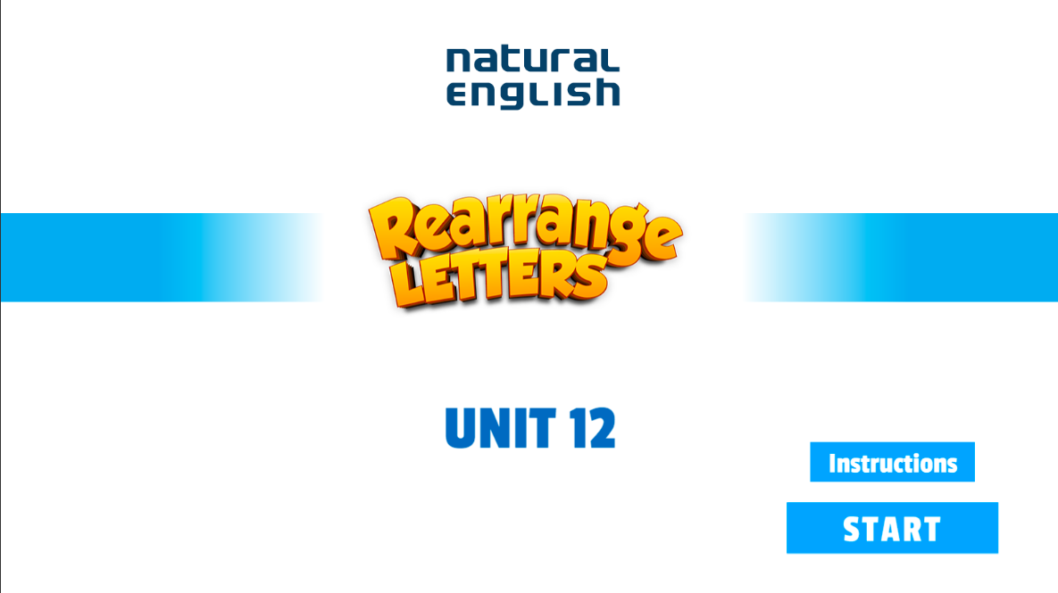 Unit 12 Rearrange Letters